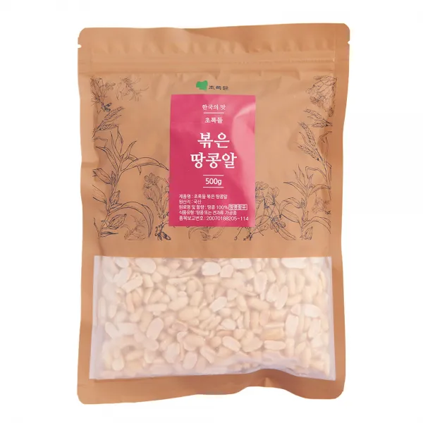 초록들 볶은 땅콩알, 500g, 1개