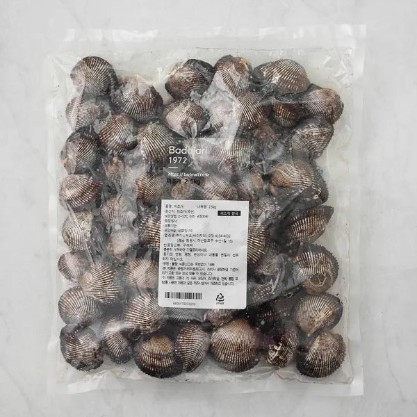 바다자리 국산 생물 피조개 냉장, 2.5kg, 1개
