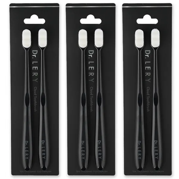 생활공식 닥터레리 클라우드 만모칫솔, 2개입, 3개