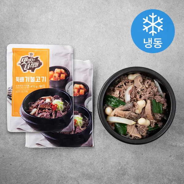 맛있는녀석들 뚝배기불고기 (냉동), 410g, 2개
