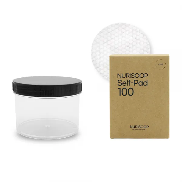 누리숲 셀프 패드 100점 DIY 키트 패드 100p + 공병, 혼합색상, 1세트