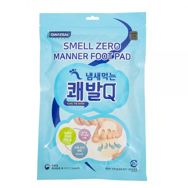 쾌발 냄새먹는 패드 Q 120p, 1개