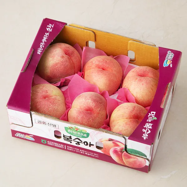 하누리네 순천 아삭복숭아 5~8입 1.8kg 1개