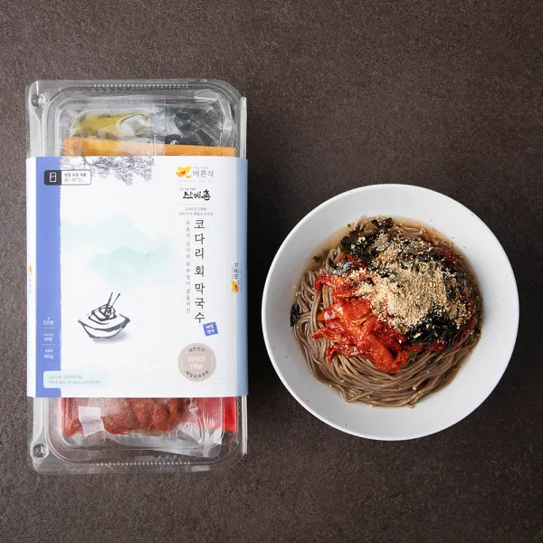 바른식 산메촌 코다리 회 막국수, 912g, 1개