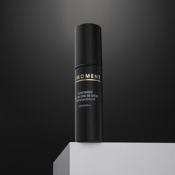 엔모먼트 남성용 올인원 비비스틱 SPF45 PA++, 미디엄 베이지, 1개