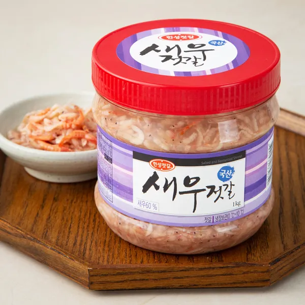 한성기업 새우젓갈, 1kg, 1개