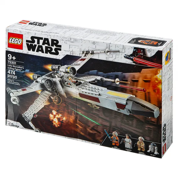 레고 스타워즈 75301 루크 스카이워커의 X 윙 파이터, 혼합색상