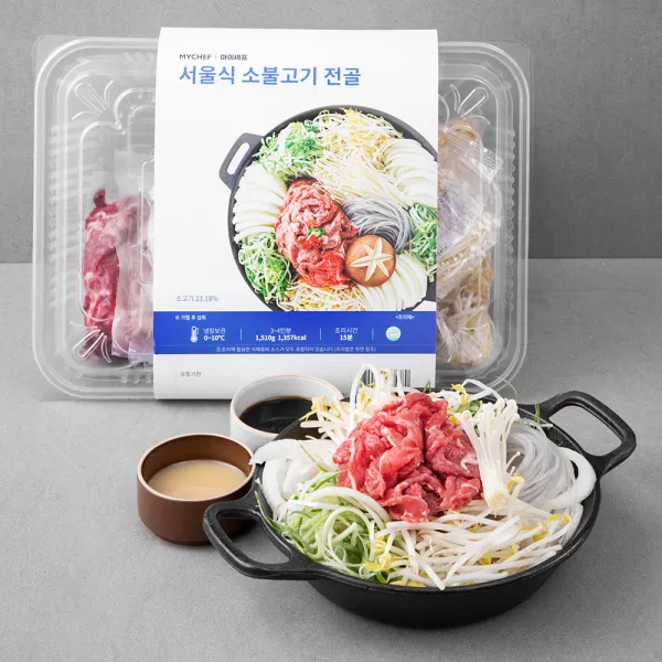 마이셰프 서울식 불고기 전골, 1510g, 1개