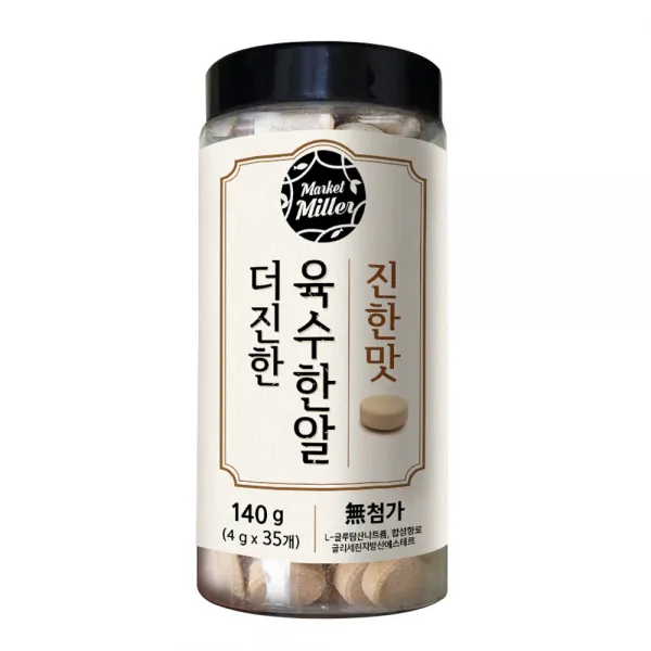 마켓밀러 더 진한 육수한알 진한맛 35p, 1개, 140g