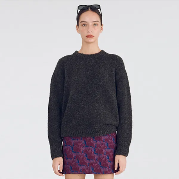 분더캄머 여성용 Boucle Oversized Sweater
