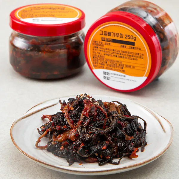 평화 고들빼기무침, 250g, 2팩