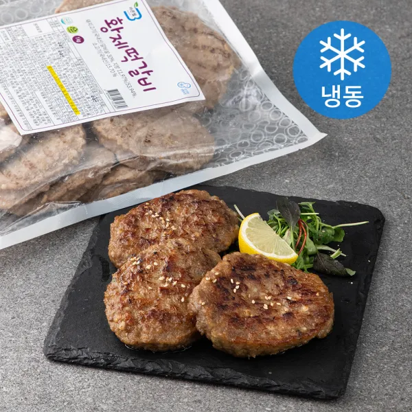 바른웰 황제떡갈비(냉동), 1kg, 1개
