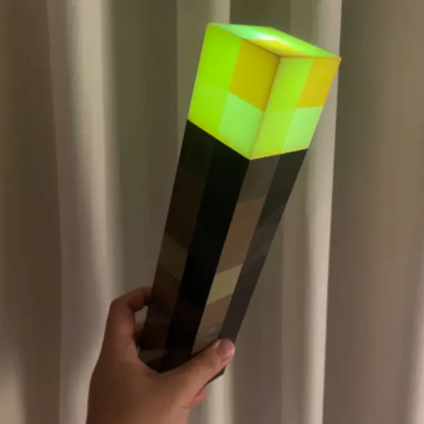 마인크래프트 졸업생 사진 졸업 BJ 게이머 소품 횃불조명, 혼합색상