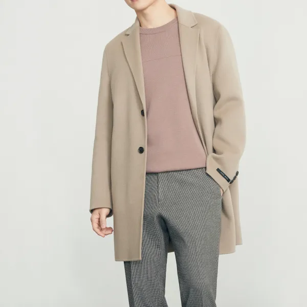 마인드브릿지 남성용 핸드메이드 체스터코트 MUCA7107