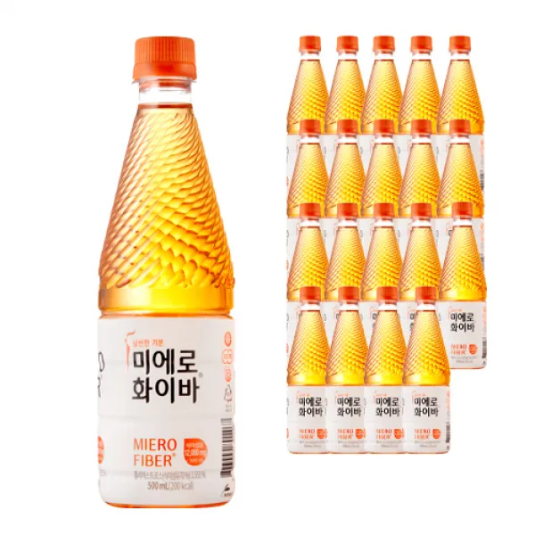 미에로화이바 PET, 20개, 500ml