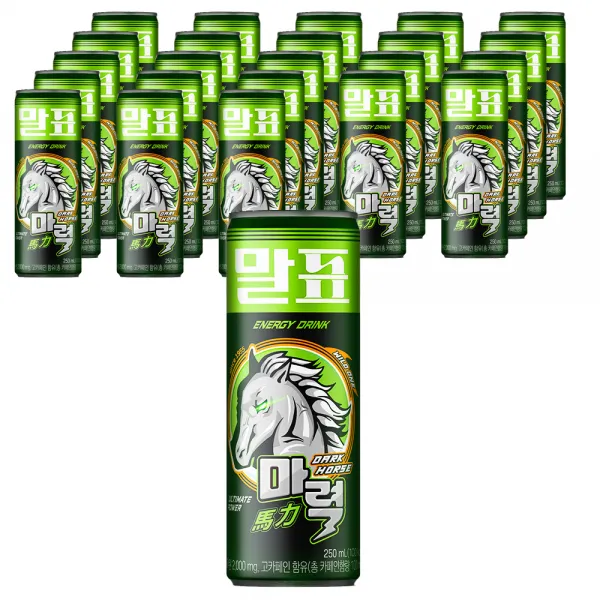 말표 마력 다크홀스 에너지드링크, 250ml, 24개