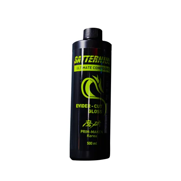 satternium 프라임 마켄 얼티메이트 컴파운드 에비데컷 GLOSS 핸드폴리싱 마무리용, 1개, 500ml