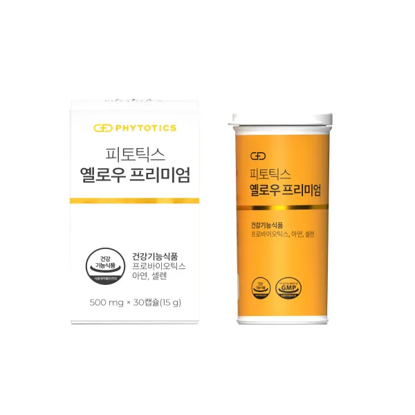 피토틱스 옐로우 프리미엄 유산균 15g, 1개, 30정