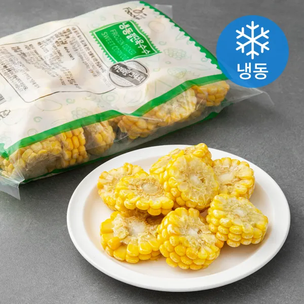 [로켓프레시] 푸드야 절단옥수수 (냉동), 1kg, 1팩