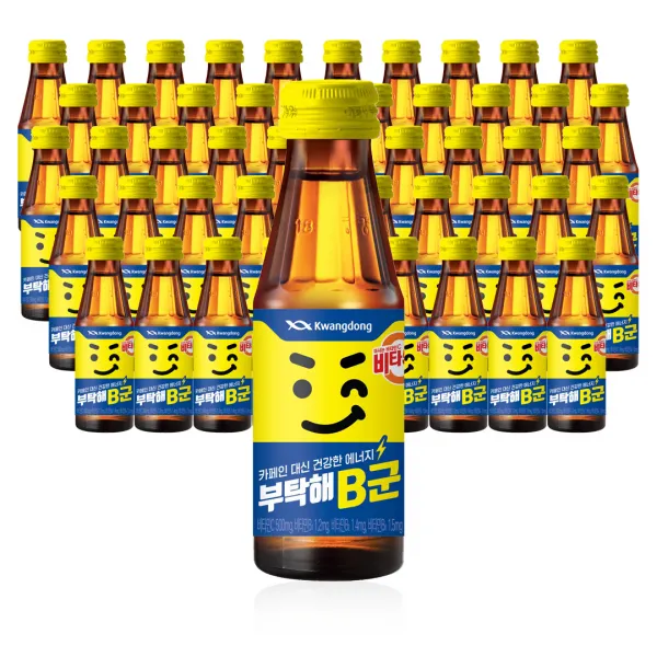 비타500 부탁해B군 비타민음료, 100ml, 50개