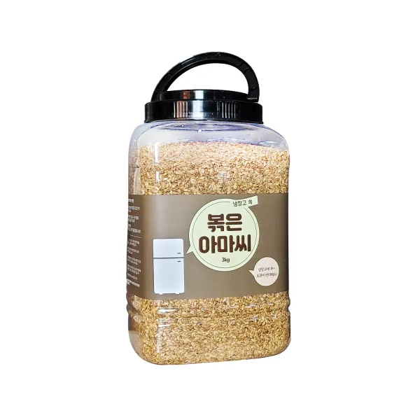 냉장고쏙 볶은 아마씨, 1개, 3kg