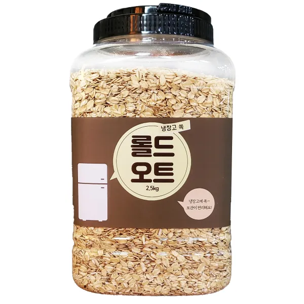 냉장고쏙 롤드 오트 2.5kg 1개