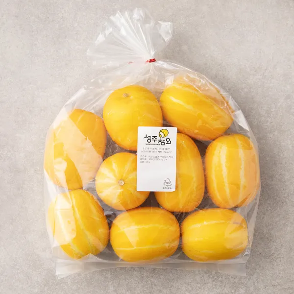 맛이예쁜 성주 벽진 실속참외, 2kg, 1봉
