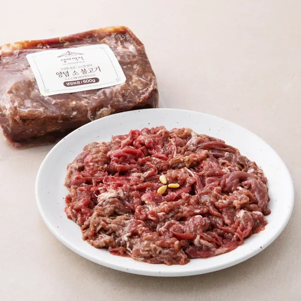 설야멱적 양념소불고기 (냉장), 600g, 1개