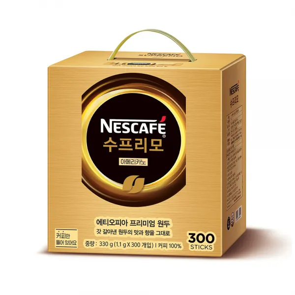 네스카페 수프리모 아메리카노 330g, 1개입, 300개