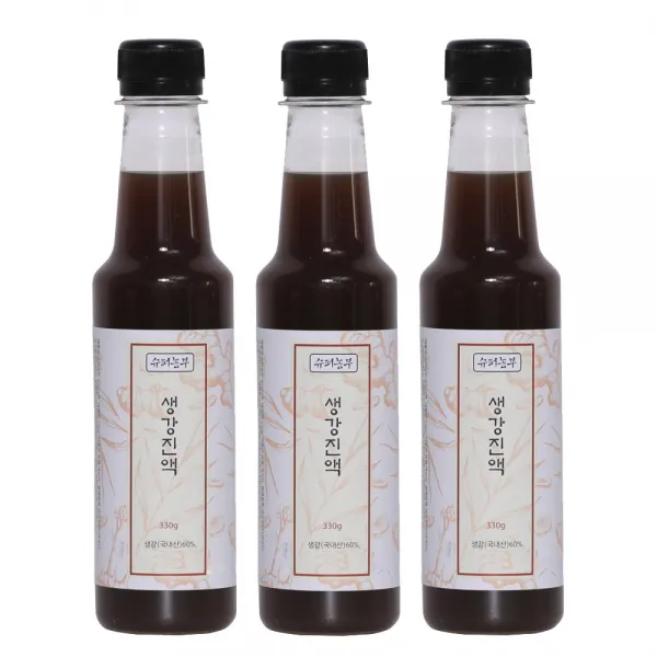 슈퍼농부 생강진액, 330g, 3개