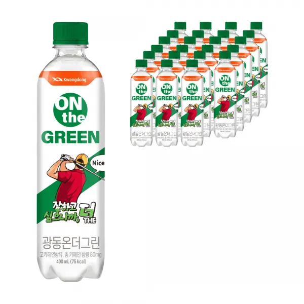 광동 온 더 그린 골프에디션 액티비티 드링크, 24개, 400ml