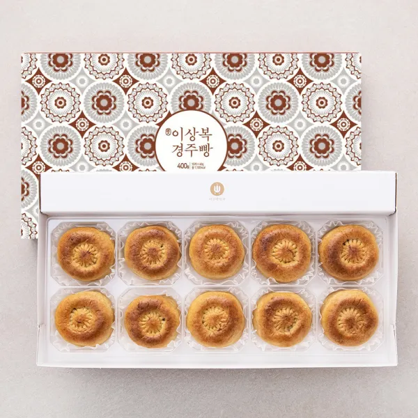 [로켓프레시] 이상복명과 경주빵 10개입, 400g, 1개