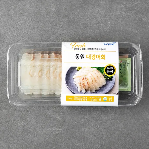 [로켓프레시] 동원산업 대광어회 (냉장), 150g, 1개