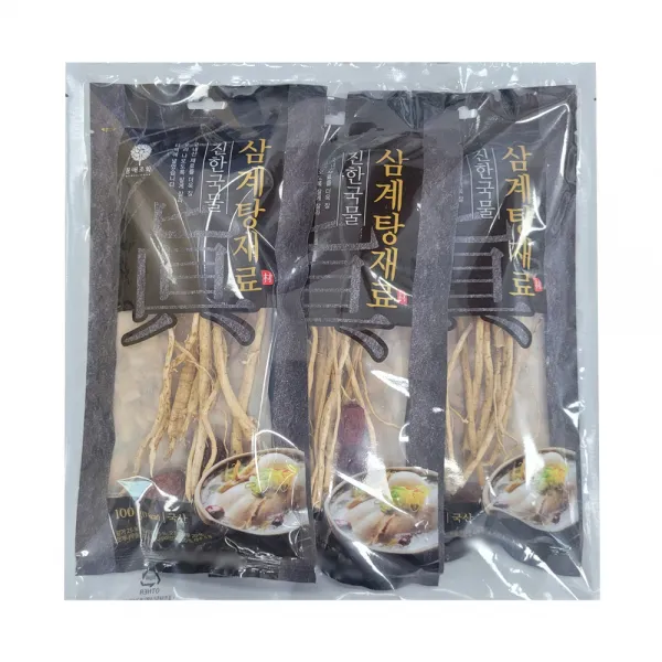 몸애조화 진한국물 삼계탕재료, 3개, 100g