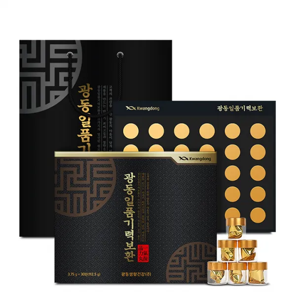 광동 일품기력보환 30p + 쇼핑백, 1개, 112.5g