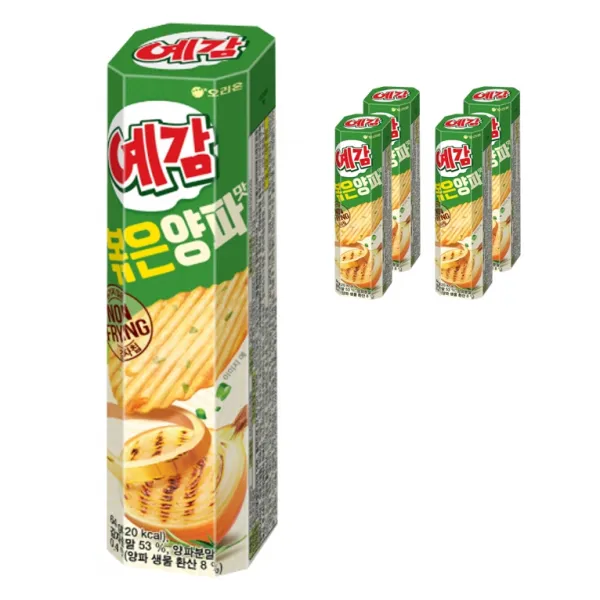 오리온 예감 볶음양파 2p, 5개, 64g