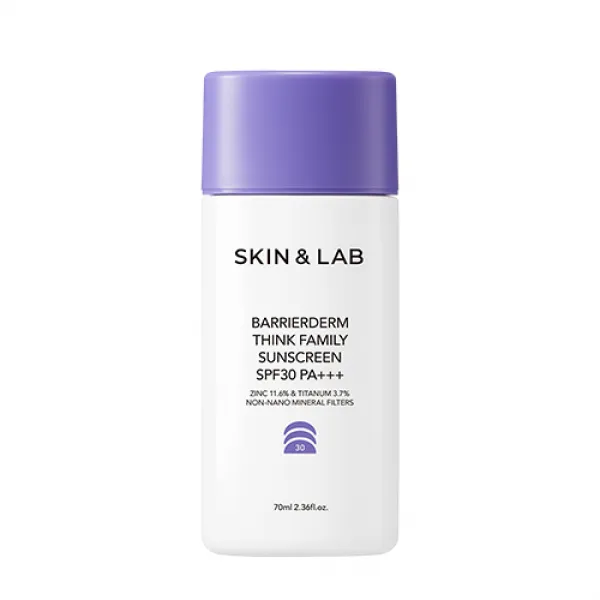 스킨앤랩 베리어덤 띵크 패밀리 선스크린 SPF30 PA+++, 70ml, 1개