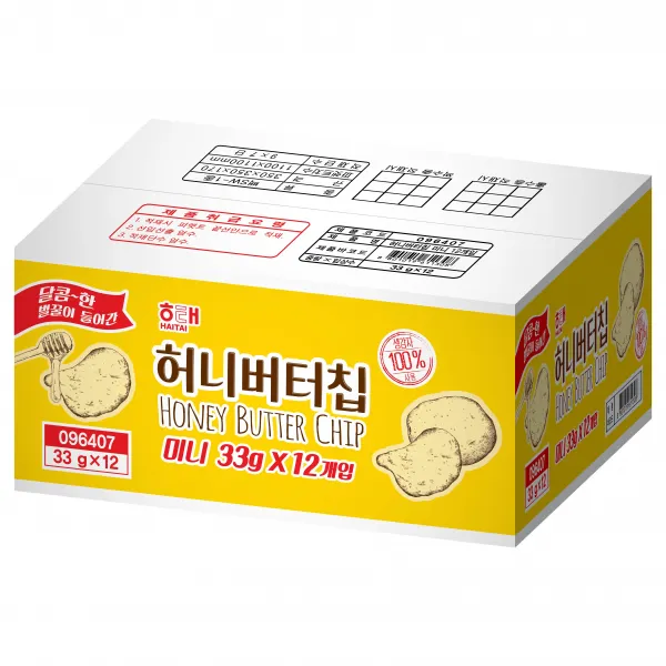 허니버터칩 미니 12p, 396g, 1개