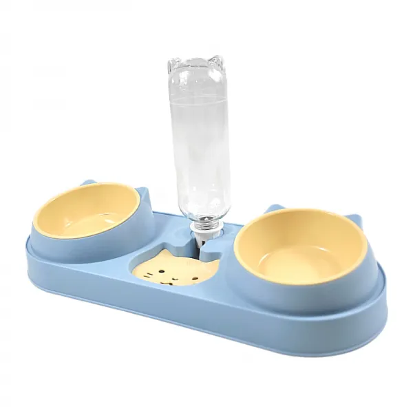 냥이마트 반려동물 3in1 반자동 급수식기 3구