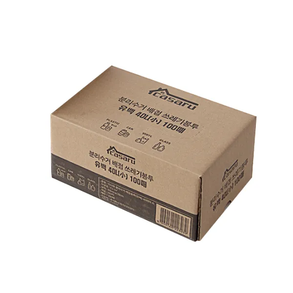 카사루 분리수거 티슈형 배접봉투 소형 SL-SV 100p, 40L, 1개