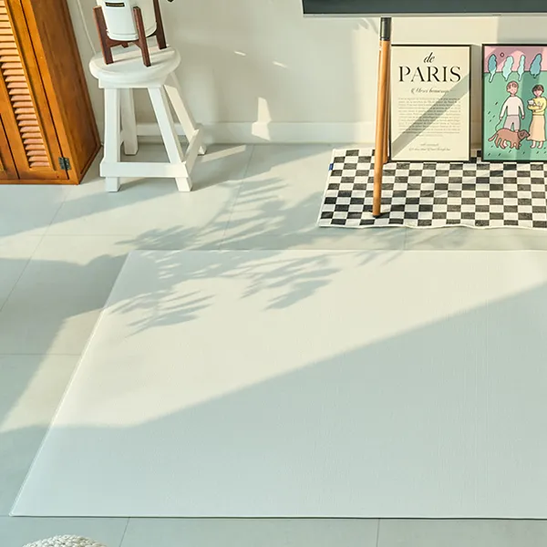 리포소 반려동물 양면 PVC 접이식 롤링매트, 웜러그 + 쿨러그