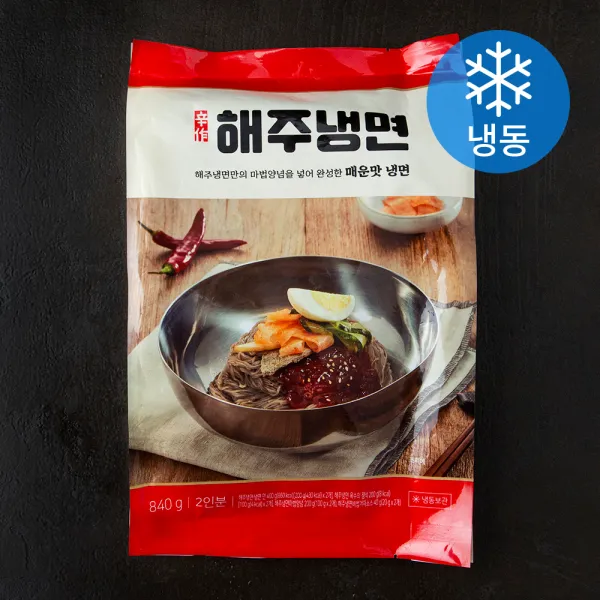 [로켓프레시] 프레시지 해주냉면 2인분 (냉동), 1개, 840g