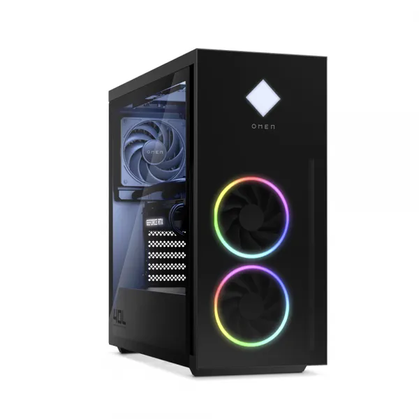 HP OMEN by 40L Gaming Desktop GT21-0001kr 섀도우 블랙 (라이젠7-5800X WIN11 Home RAM 16GB NVMe 512GB + HDD 1TB RTX3070), 단일상품, 기본형