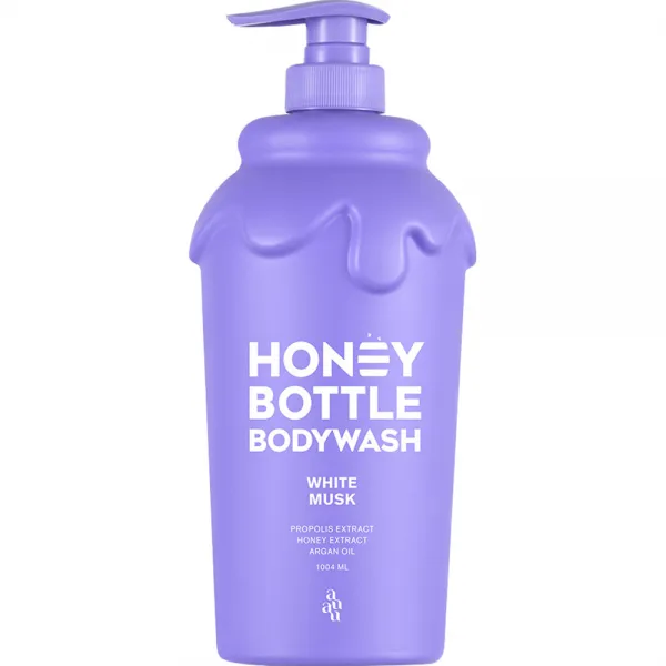 아유아유 허니보틀 바디워시 대용량 화이트머스크향, 1개, 1004ml