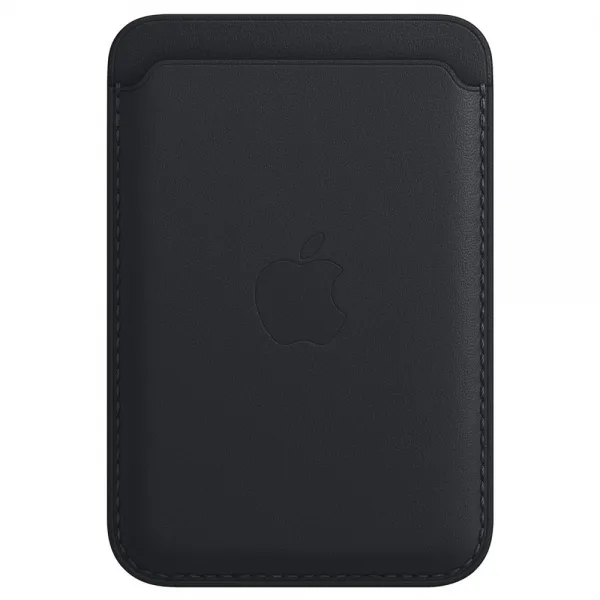 Apple 아이폰 맥세이프 가죽 카드지갑, 미드나이트, 1개