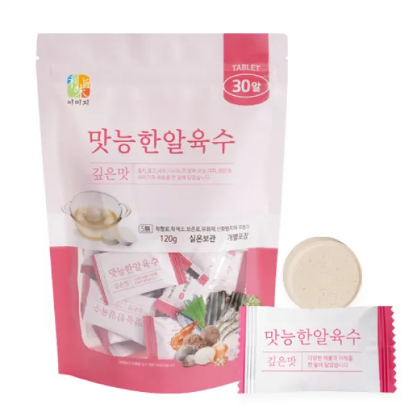 석하 이미지 맛능한알육수 깊은맛, 1개, 120g