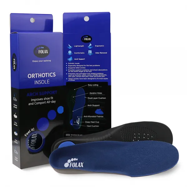 포락스 Orthotics 인솔 정형 아치 서포트 신발 깔창