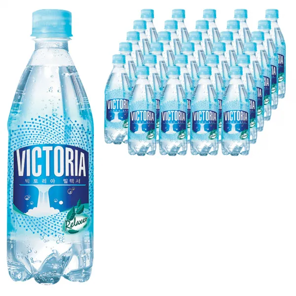 웅진빅토리아 릴렉서 탄산음료, 500ml, 40개