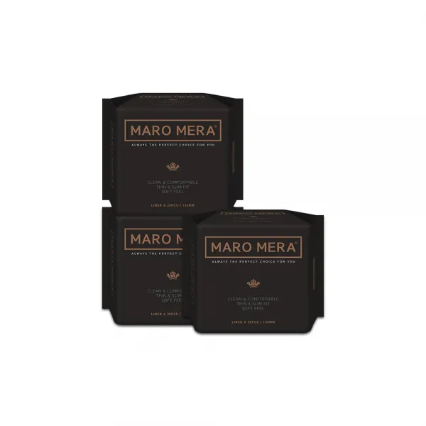 마로메라 롱 팬티 라이너, 20개입, 3팩