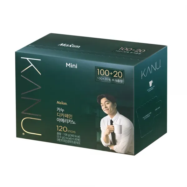 카누 미니 디카페인 아메리카노, 0.9g, 120개